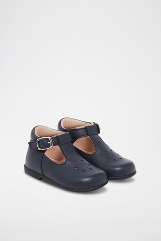 Leren Saloméschoenen - Blauw
