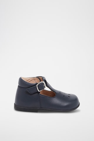 Leren Saloméschoenen - Blauw