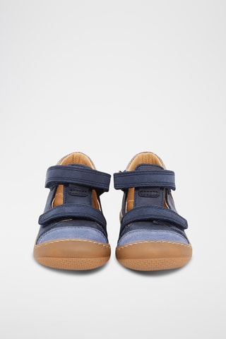 Leren Sandalen - Marineblauw