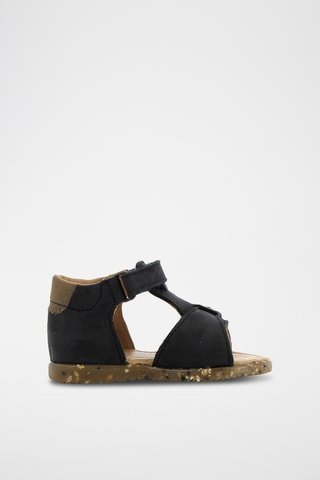 Leren Sandalen - Marineblauw