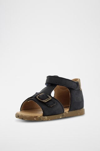 Leren Sandalen - Marineblauw