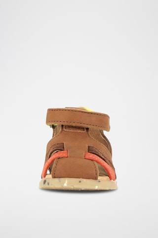 Leren Sandalen - camel