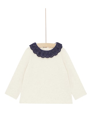 Brassière met Kraag - Beige