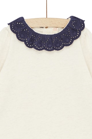 Brassière met Kraag - Beige