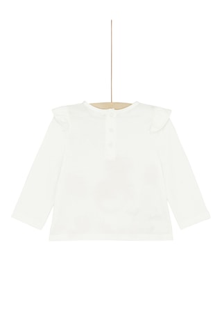 T-shirt met lange mouwen - Beige