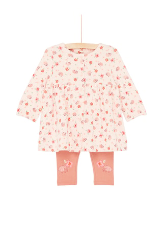 Jurk en Legging - Roze