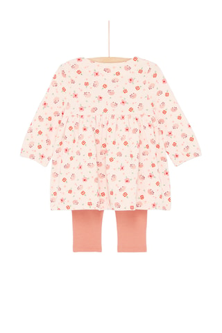 Jurk en Legging - Roze