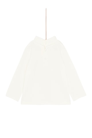 Ondertrui met Opstaande Kraag - Beige