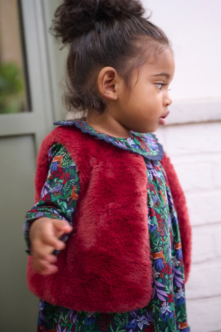 Mouwloos Vest - Bordeauxrood