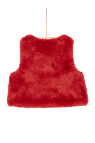 Mouwloos Vest - Bordeauxrood