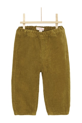 Velours Broek - Groen