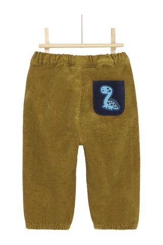 Velours Broek - Groen