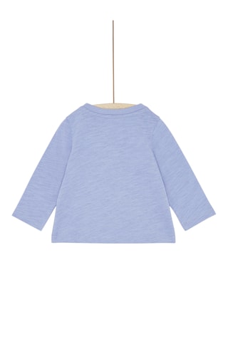 T-shirt met Tijgermotief - Paars