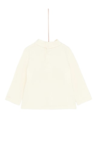 Ondertrui met Opstaande Kraag - Beige