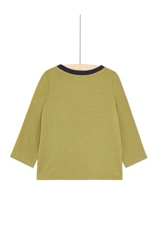 T-shirt met lange mouwen - Groen