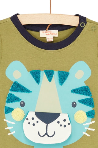 T-shirt met lange mouwen - Groen
