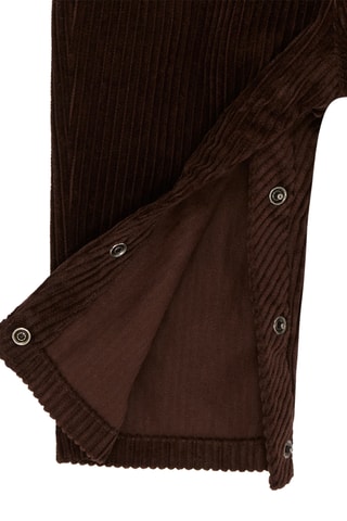 Velours Tuinbroek - Bruin