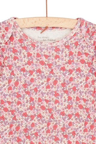 Rompertje met Bloemenmotief - Beige