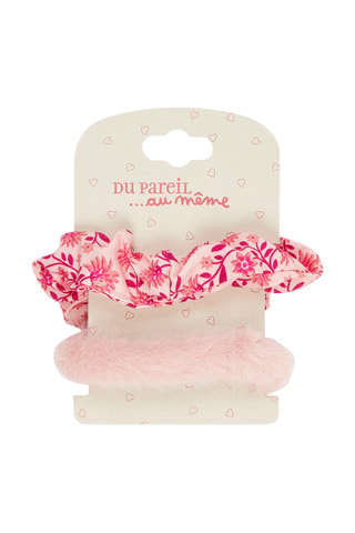 2 Scrunchies - Roze