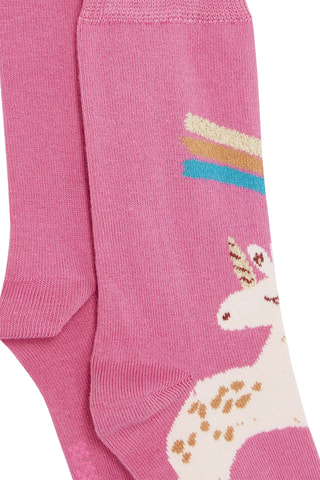 Sokken met Eenhoornmotief - Roze