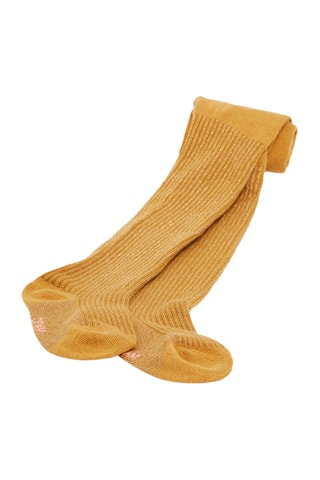 Lurex Panty - Lichtbruin