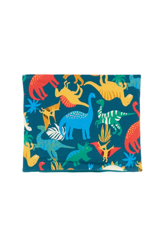 Colsjaal met Dinosaurusmotief - Blauw