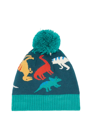 Muts met Dinosaurusmotief - Blauw