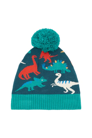 Muts met Dinosaurusmotief - Blauw