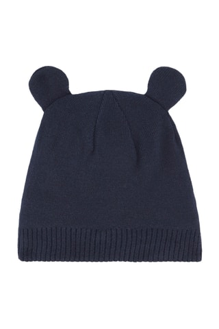 Muts met Oortjes - Marineblauw