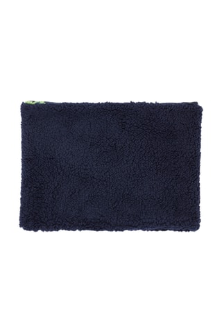 Fleece Colsjaal met Beermotief - Blauw