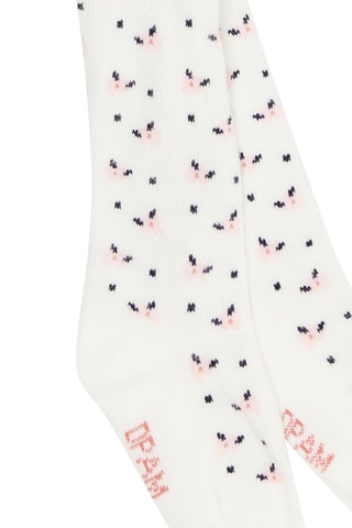 Maillot met Bloemenmotief - Beige