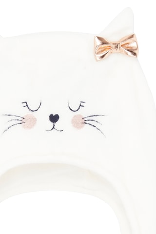 Chapka met Katmotief - Beige