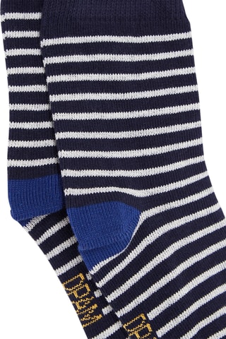 Sokken met Streepmotief - Blauw