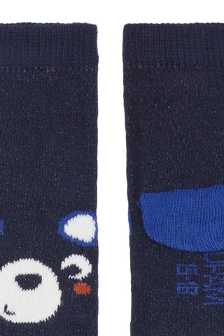 Sokken met Beermotief  - Blauw