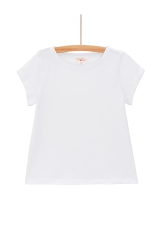 T-shirt met korte Mouwen - Wit