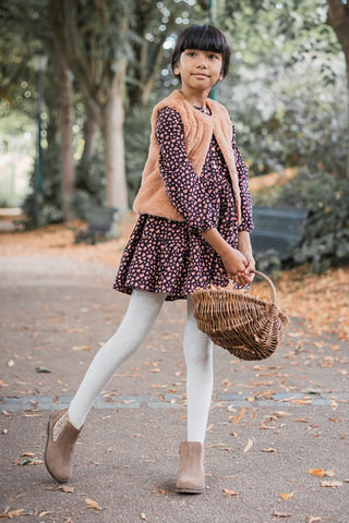 Velours Jurk - Paars