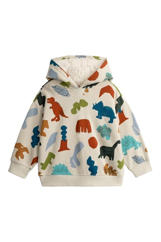 Sweater met Capuchon - Ecru