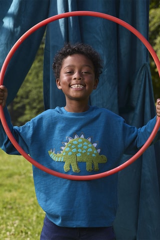 T-shirt - Azul-petróleo