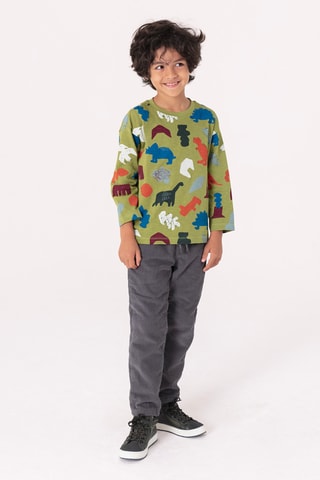 T-shirt - Olijfgroen