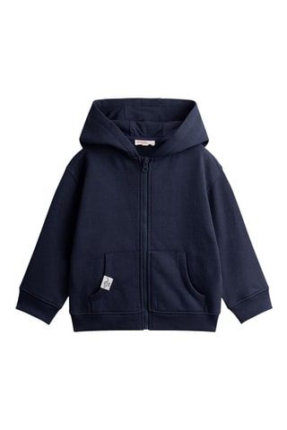 Sweater met Capuchon - Nachtblauw