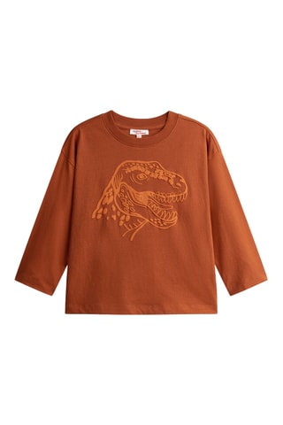 T-shirt - Steenrood