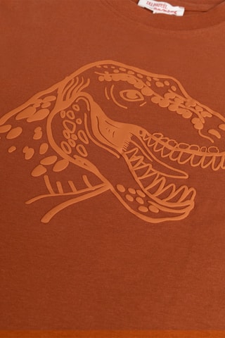 T-shirt - Steenrood