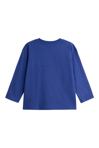 T-shirt - Felblauw