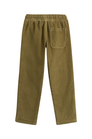 Velours Broek - Kaki