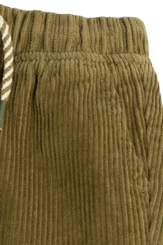 Velours Broek - Kaki