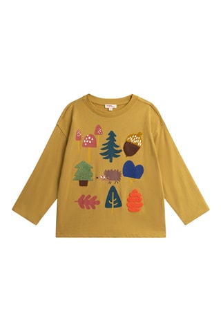 T-shirt - Geel