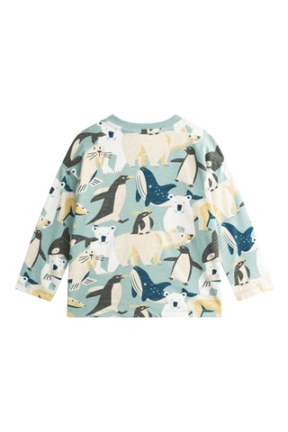 T-shirt - Zeegroen