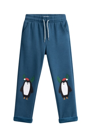 Broek - Petrolblauw