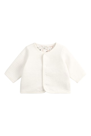 Dubbelzijdig Vest - Ecru