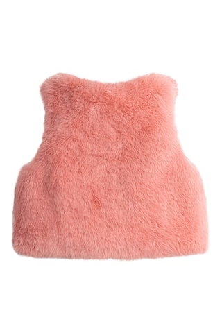 Dubbelzijdig Mouwloos Vest - Oudroze